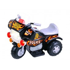 New Star My Police Motorbike 6-Volt Ride-On Toy Black   